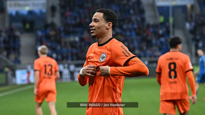 Hugo Ekitike von Eintracht Frankfurt