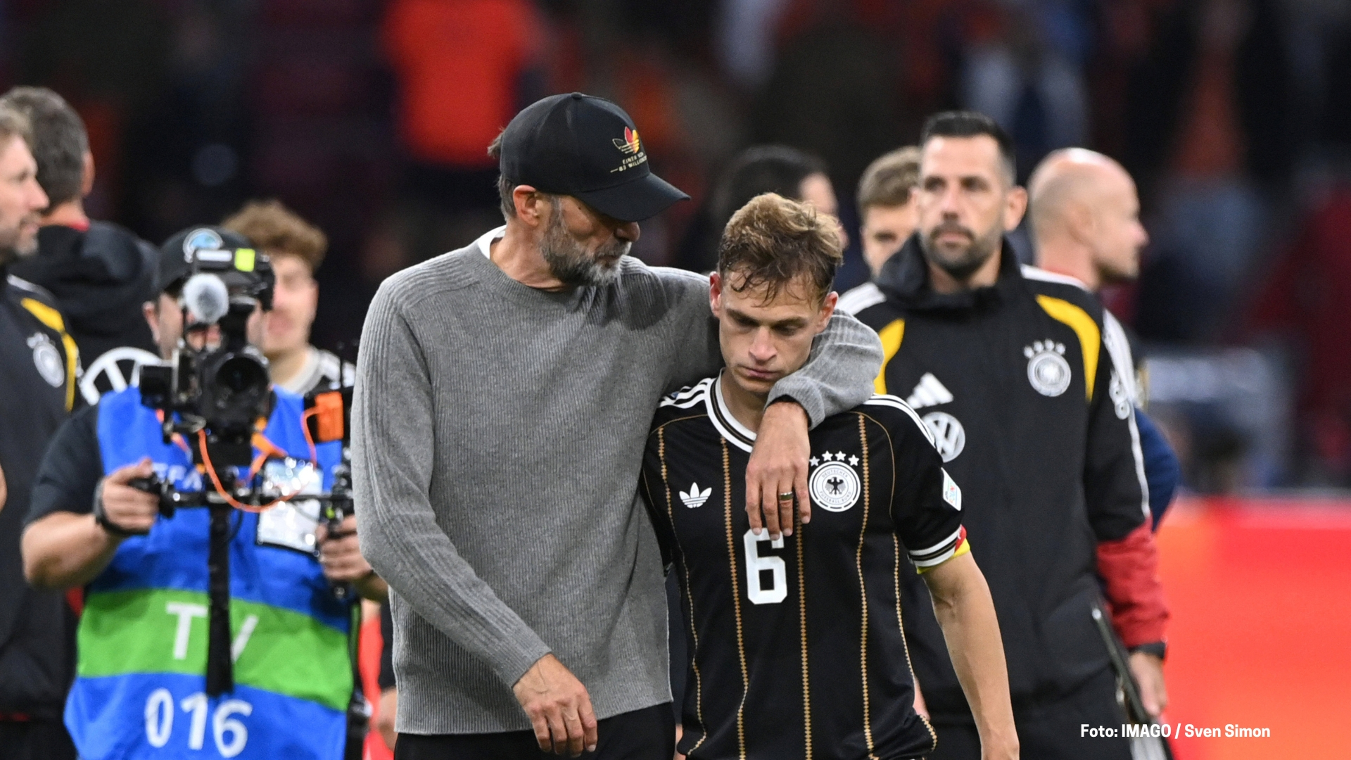 Juergen Klopp und Joshua Kimmich fuer Deutschland im September 2026