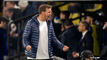 Julian Nagelsmann im Spiel gegen Italien