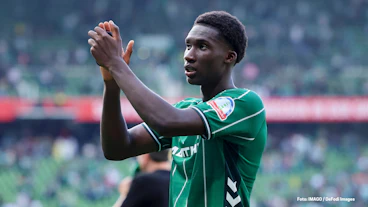 Karim Coulibaly vom SV Werder Bremen im August 2025