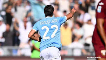 Matteo Cancellieri von Lazio Rom im Oktober 2025