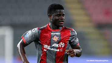 Mikayil Faye von US Cremonese im Oktober 2025