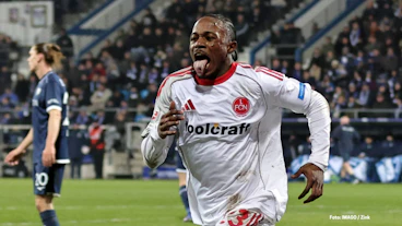 Mohamed Ali Zoma vom 1 FC Nuernberg im Februar 2026