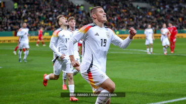 Nicolo Tresoldi fuer U21 Deutschland