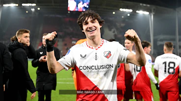 Paxten Aaronson vom FC Utrecht