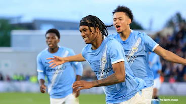 Reigan Heskey von Manchester City im Mai 2026
