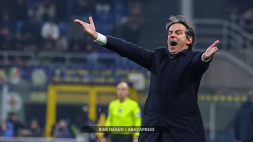Simone Inzaghi mit Aerger bei Inter Mailand