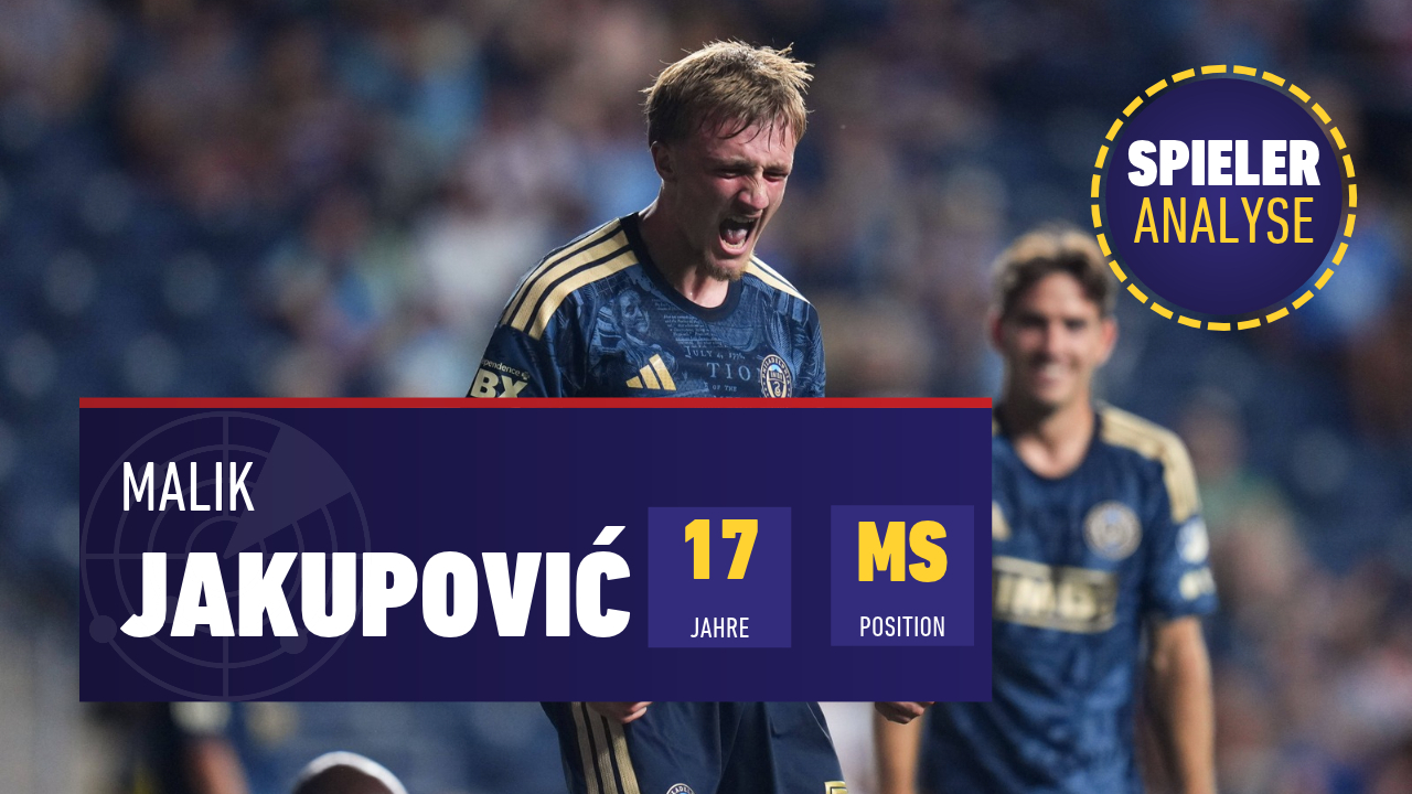 Spieleranalyse Malik Jakupovic Philadelphia Union
