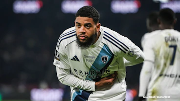 Willem Geubbels von Paris FC im Januar 2026
