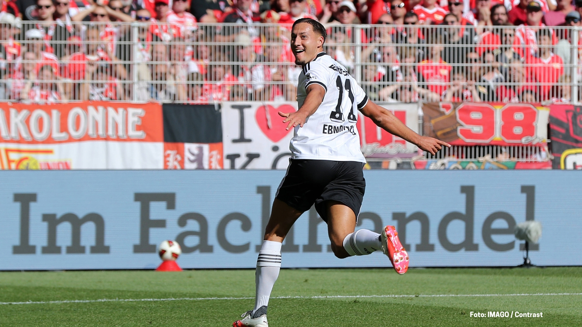 Younes Ebnoutalib von Eintracht Frankfurt im August 2026