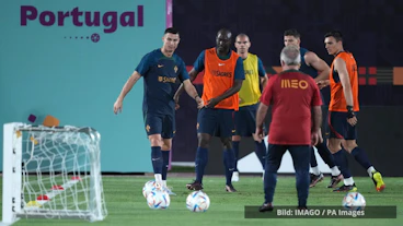 Portugal Nationalmannschaft Training WM