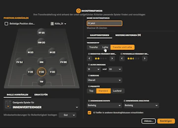 FM24 Scoutauftrag