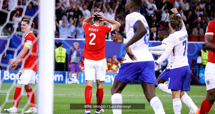 EURO KOMPAKT: Österreich köpft Frankreich zum Sieg