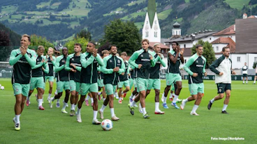 Das Team des SV Werder Bremen im Sommer Trainingslager 2025
