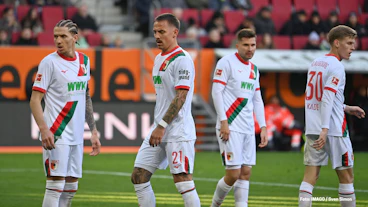 FC Augsburg beim Spiel gegen RB Leipzig im Oktober 2025
