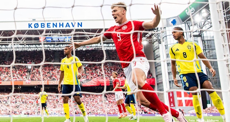 Rasmus Hojlund - könnte der Manchester-United-Stürmer bald in der Bundesliga spielen?