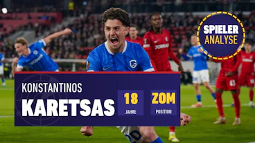 Spieleranalyse Konstantinos Karetsas KRC Genk